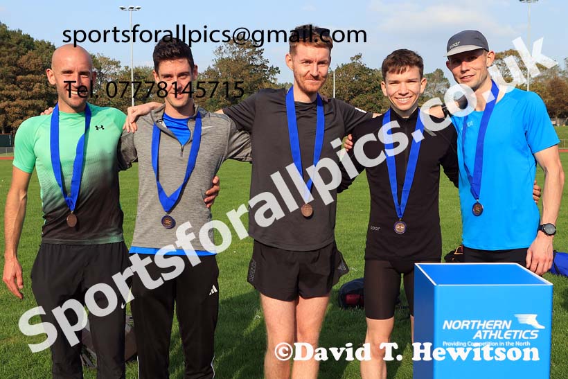 Mens 6 Stage Relay, 2024 Northern Mens 6 and Womens 4 and Youngsters Relays, Stanley Park, Blackpool.  Photo: David T. Hewitson/Sports for All Pics